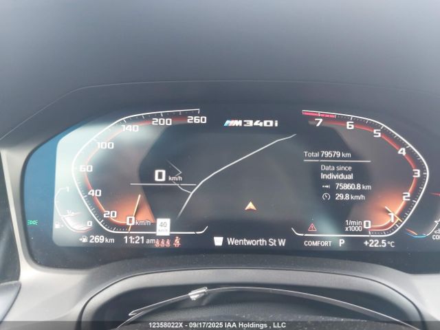 2020 BMW M340I XDRIVE | VIN: WBA5U9C0XLFH50209