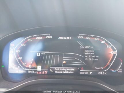2022 BMW X4 M40I | VIN: 5UX43DT02N9N11884