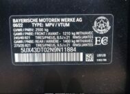 2022 BMW X4 M40I | VIN: 5UX43DT02N9N11884
