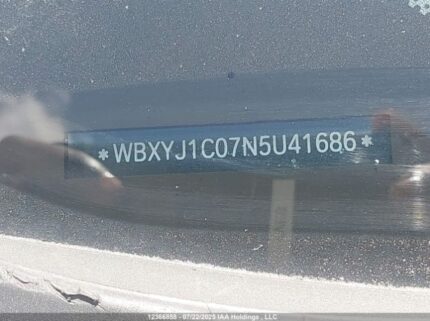 2022 BMW X2 2.8i | VIN: WBXYJ1C07N5U41686