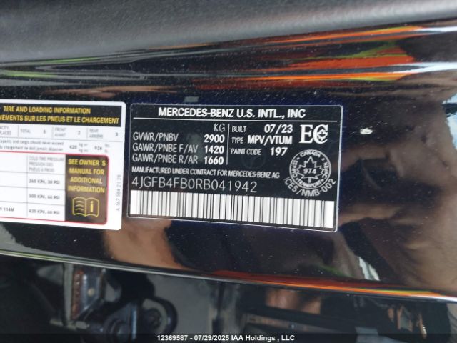 2024 MERCEDES-BENZ GLE 350 4MATIC | VIN: 4JGFB4FB0RB041942