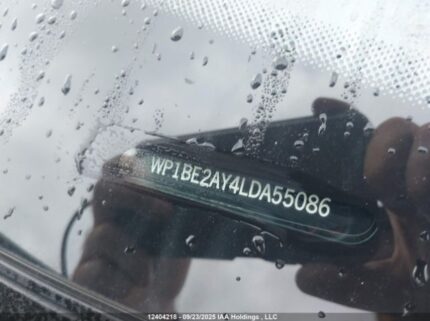 2020 PORSCHE CAYENNE E-HYBRID COUPE | VIN: WP1BE2AY4LDA55086