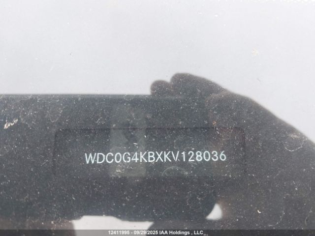2019 MERCEDES-BENZ GLC 300 4MATIC | VIN: WDC0G4KBXKV128036