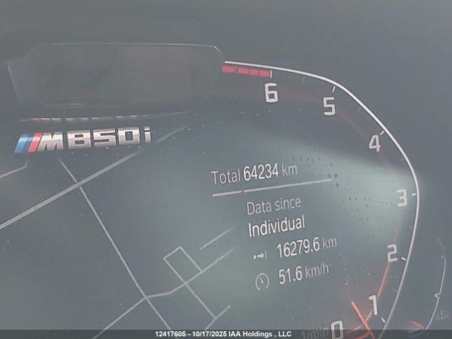2020 BMW M850XI | VIN: WBAGV8C07LBP48969