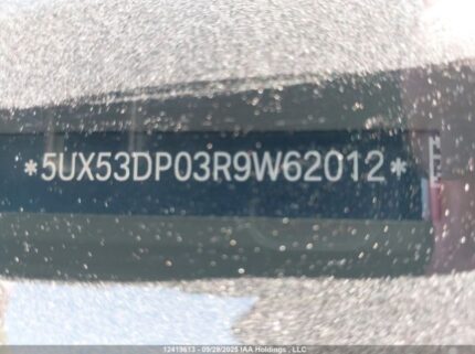 2024 BMW X3 XDRIVE30I | VIN: 5UX53DP03R9W62012