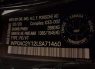2020 PORSCHE TAYCAN | VIN: WP0AC2Y12LSA71460