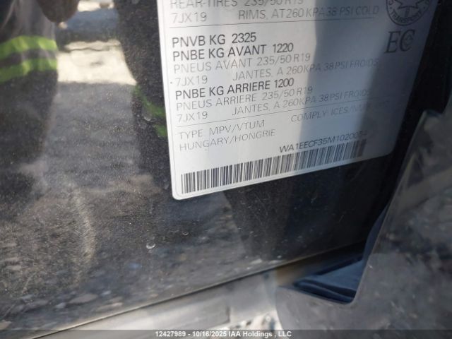 2021 AUDI Q3 | VIN: WA1EECF35M1020054