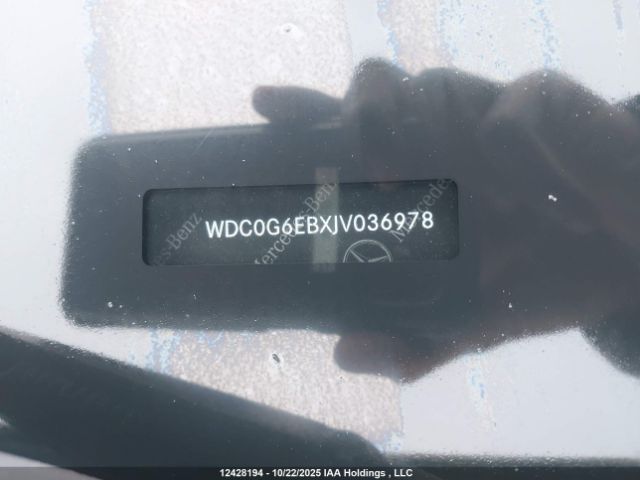 2018 MERCEDES-BENZ GLC | VIN: WDC0G6EBXJV036978