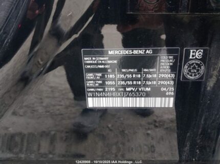 2026 MERCEDES-BENZ GLA 250 4MATIC | VIN: W1N4N4HBXTJ765370
