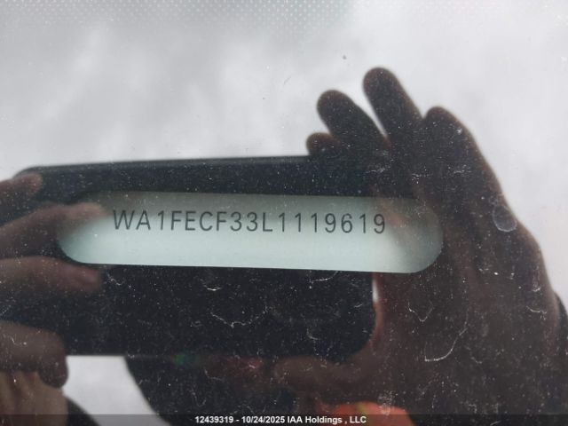 2020 AUDI Q3 | VIN: WA1FECF33L1119619