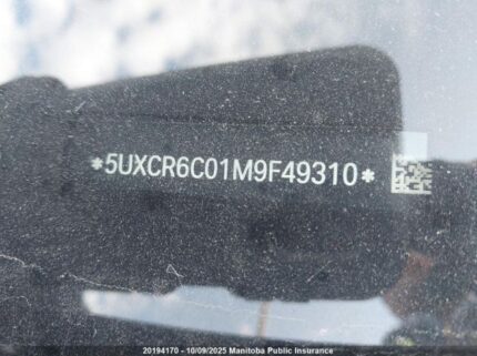 2021 BMW X5 40I | VIN: 5UXCR6C01M9F49310