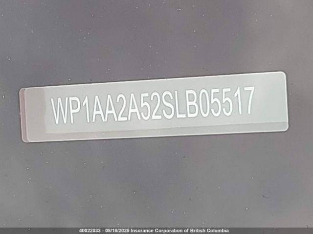 2025 PORSCHE MACAN | VIN: WP1AA2A52SLB05517
