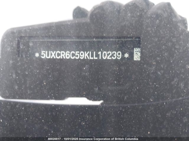 2019 BMW X5 | VIN: 5UXCR6C59KLL10239