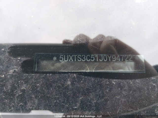 5UXTS3C51J0Y94722 2018 BMW X3