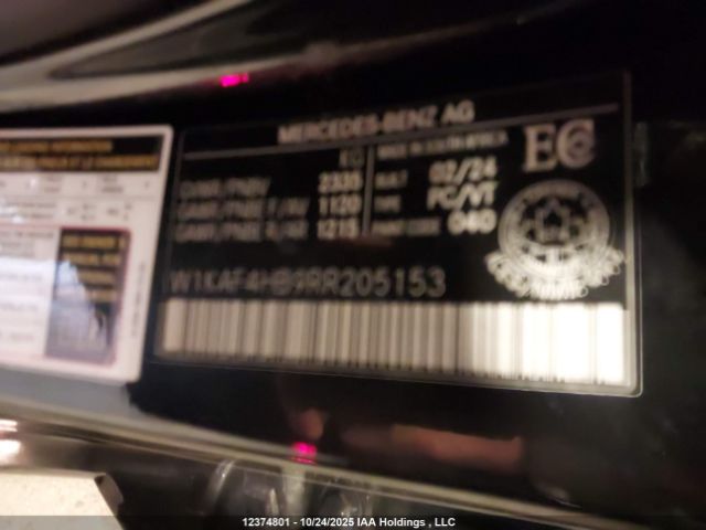 W1KAF4HB9RR205153 2024 MERCEDES-BENZ C