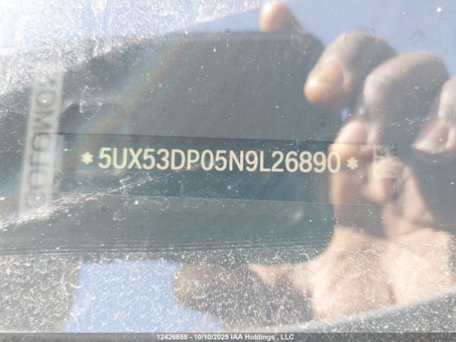 5UX53DP05N9L26890 2022 BMW X3