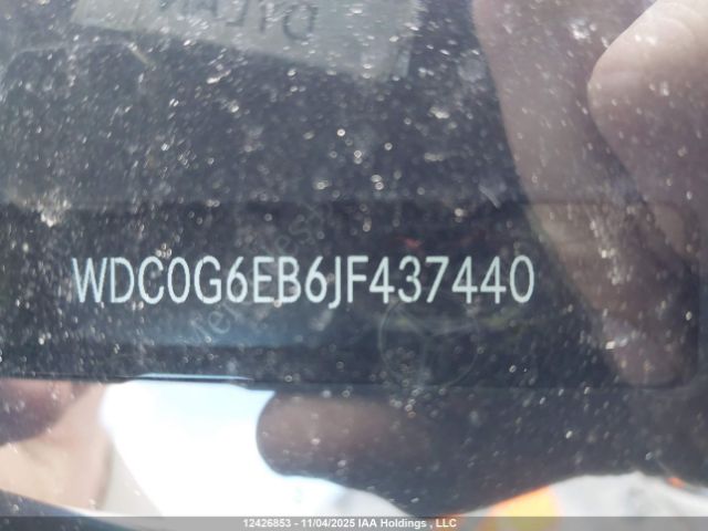 WDC0G6EB6JF437440 2018 MERCEDES-BENZ GLC