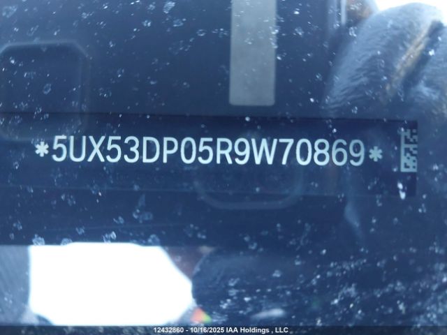 5UX53DP05R9W70869 2024 BMW X3