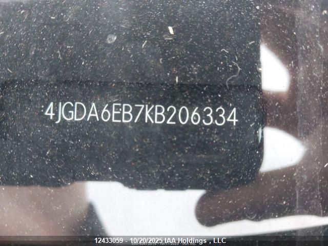 4JGDA6EB7KB206334 2019 MERCEDES-BENZ AMG