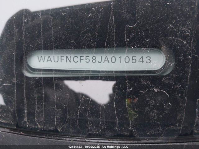 WAUFNCF58JA010543 2018 AUDI A5