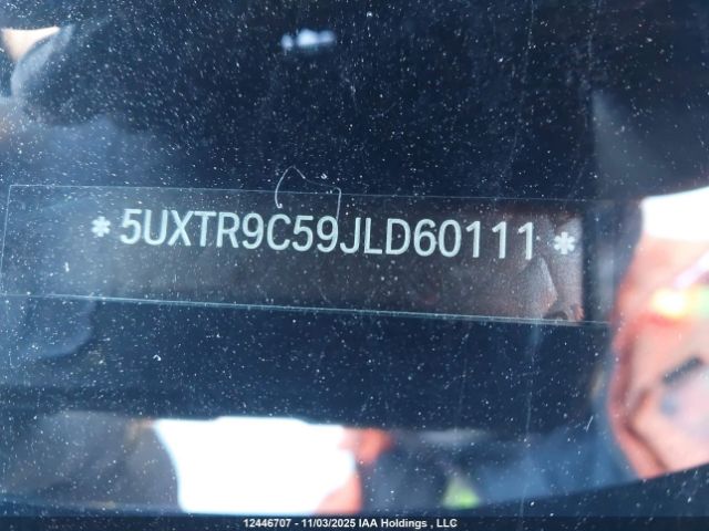 5UXTR9C59JLD60111 2018 BMW X3