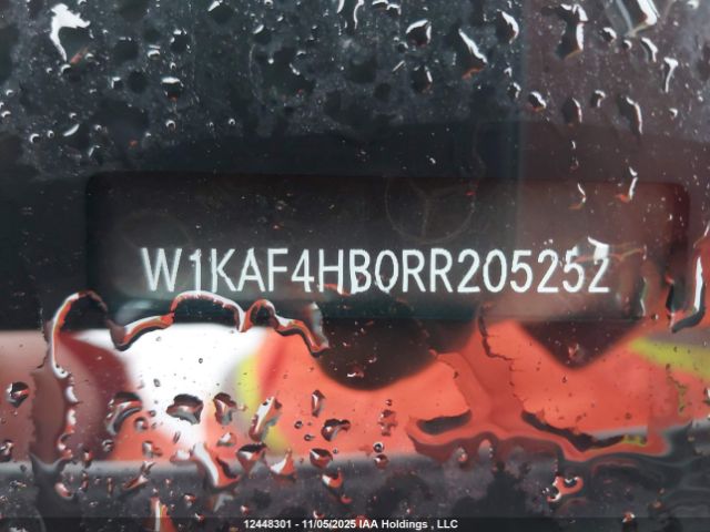 W1KAF4HB0RR205252 2024 MERCEDES-BENZ C