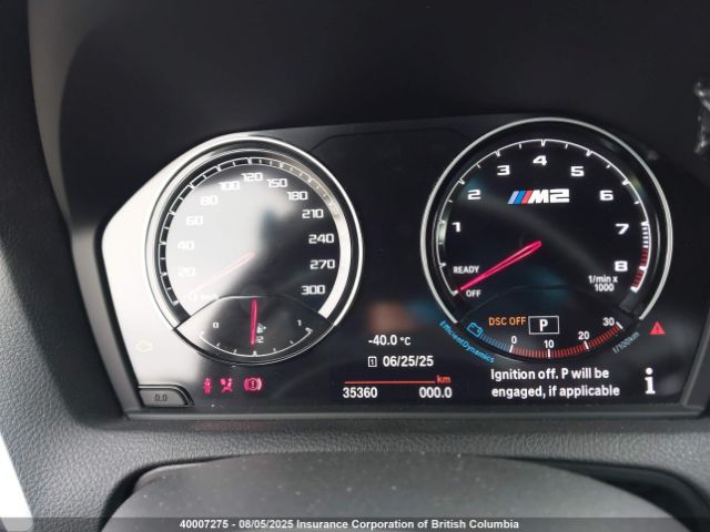 WBS2U7C57KVJ07543 2019 BMW M2