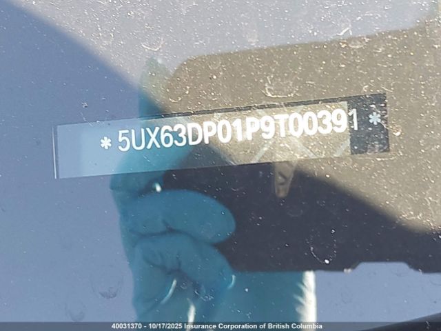 5UX63DP01P9T00391 2023 BMW X3