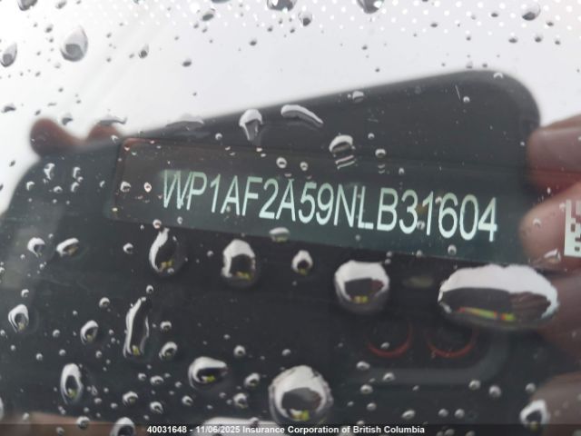 WP1AF2A59NLB31604 2022 PORSCHE MACAN