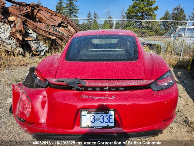 WP0AB2A84JK278095 2018 PORSCHE CAYMAN