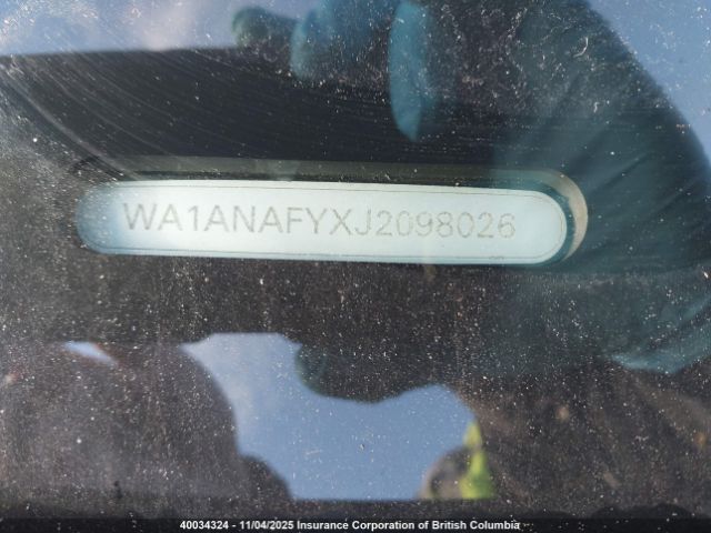 WA1ANAFYXJ2098026 2018 AUDI Q5