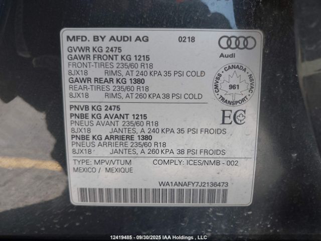 WA1ANAFY7J2136473
