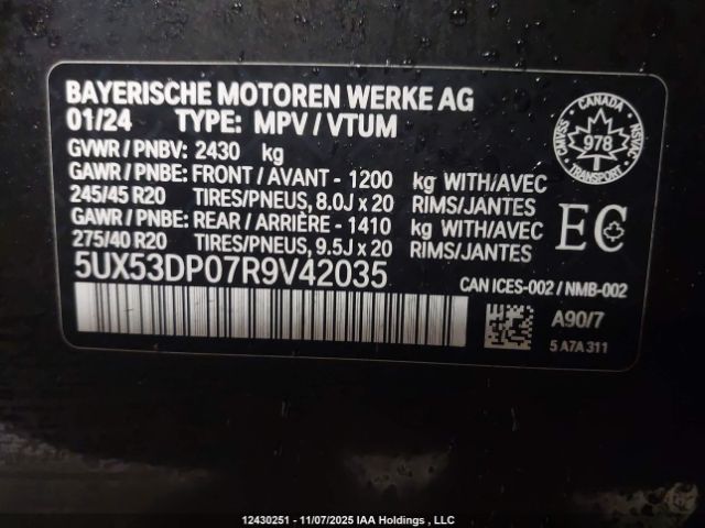 5UX53DP07R9V42035