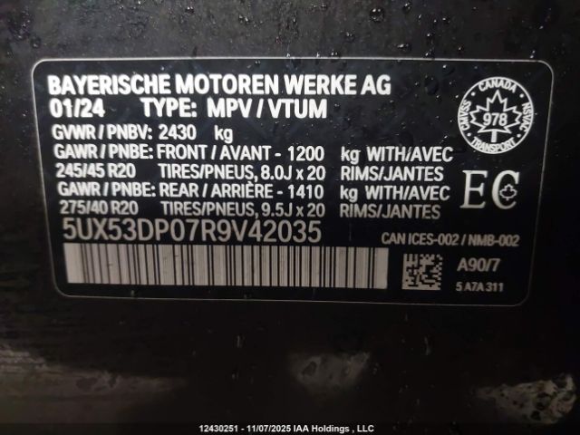 5UX53DP07R9V42035