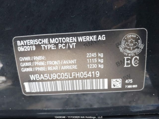 WBA5U9C05LFH05419