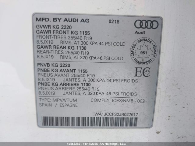 WA1JCCFS2JR027617