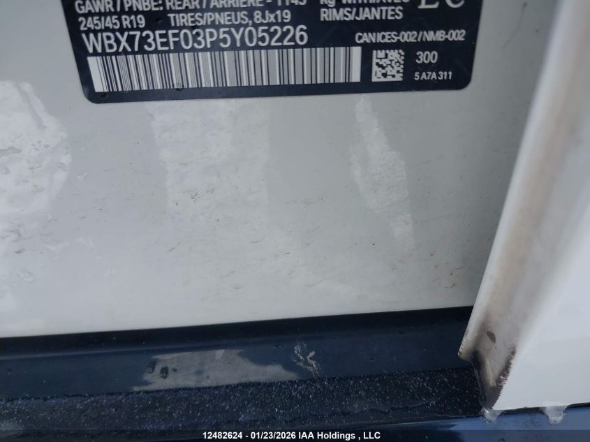 WBX73EF03P5Y05226