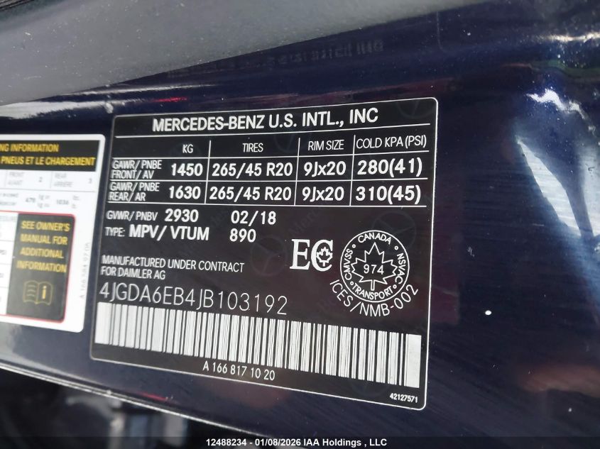 4JGDA6EB4JB103192
