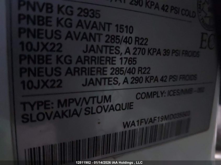 WA1FVAF19MD035503