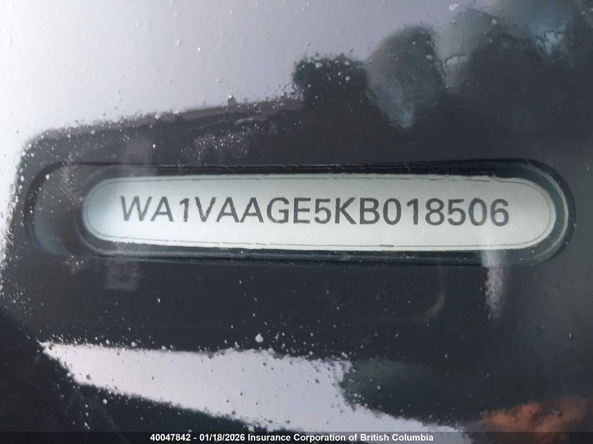WA1VAAGE5KB018506