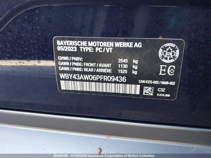 WBY43AW06PFR09436