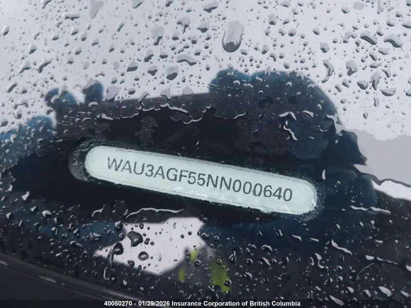 WAU3AGF55NN000640