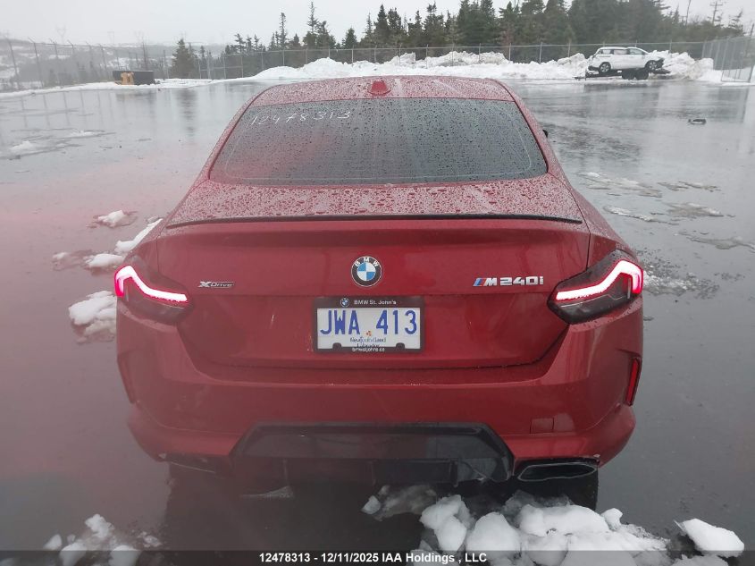 2025BMWM240I|3MW53CM03S8F12446