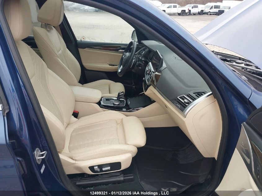 2022BMWX3|5UX53DP05N9K31763