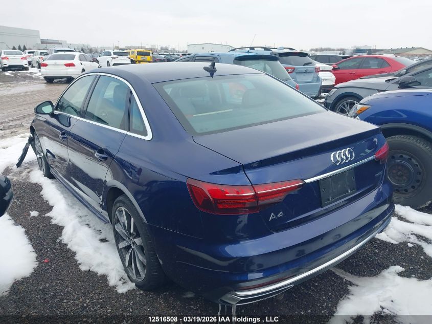 2023AUDIA4|WAUAAAF46PN019244