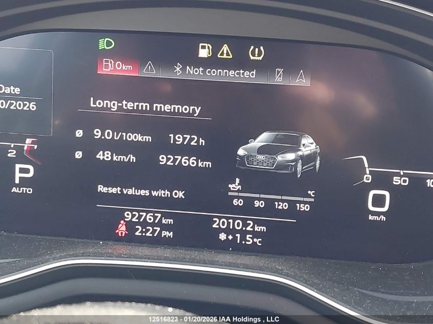 2020AUDIA5|WAUFNCF58LA003288