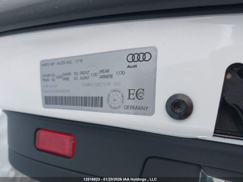 2020AUDIA5|WAUFNCF58LA003288