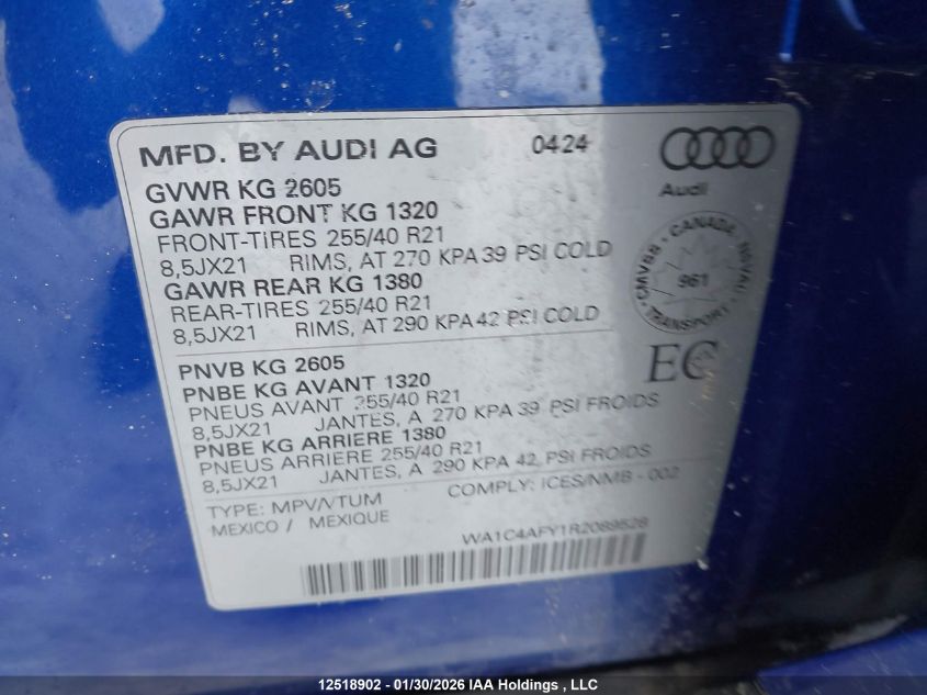 2024AUDISQ5|WA1C4AFY1R2089528