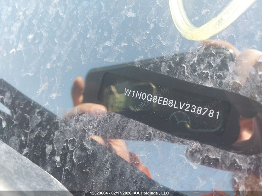 2020MERCEDES-BENZGLC|W1N0G8EB8LV238781