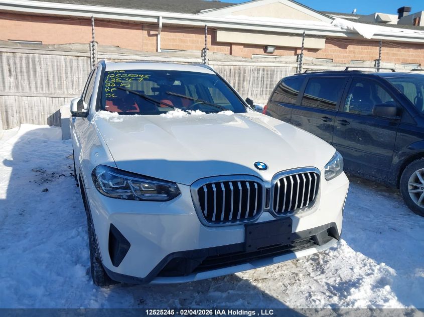 2022BMWX3|5UX53DP02N9L35367